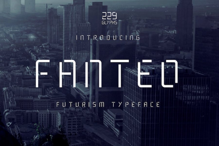Fanteo Futurism Typeface Font Download