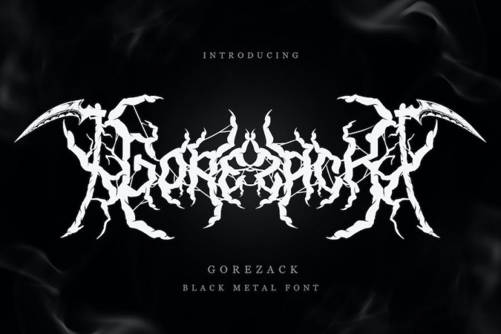 Gorezack | Black Metal Font Vol. 2 Font Download