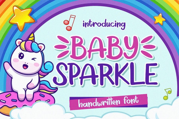 Baby Sparkle Font Download