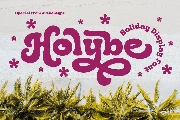 Holybe - Bold Display Font Font Download