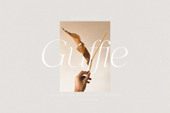 Guffie - Modern Serif Font Download