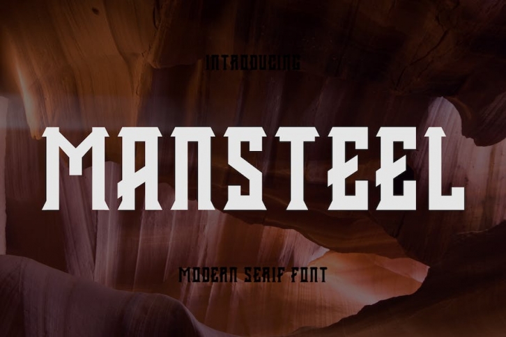 Mansteel Font Download