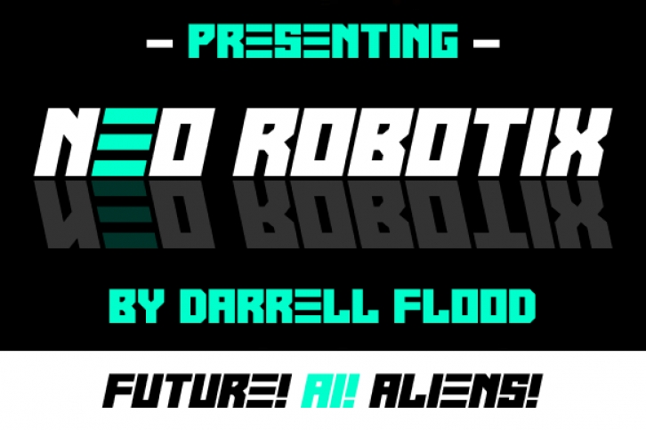 Neo Robotix Font Download