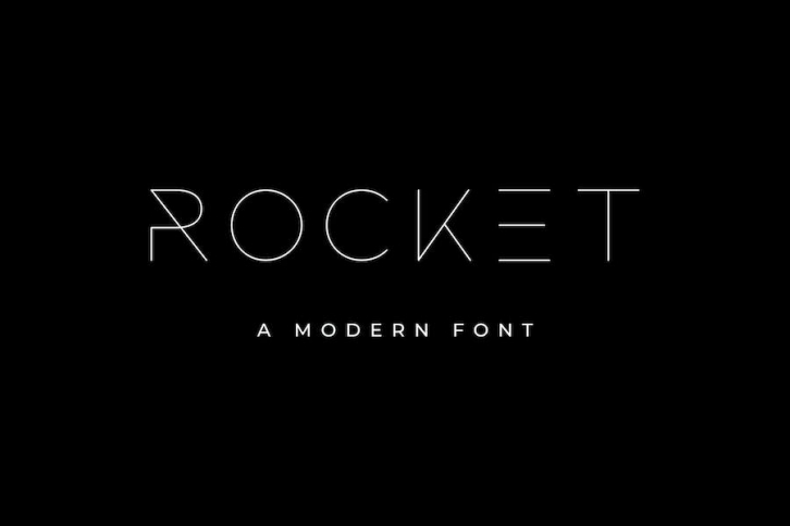 Rocket Wildness Sans Serif Font Font Download