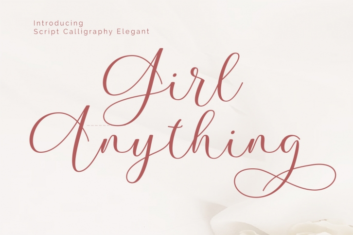 Girl Anything Font Download
