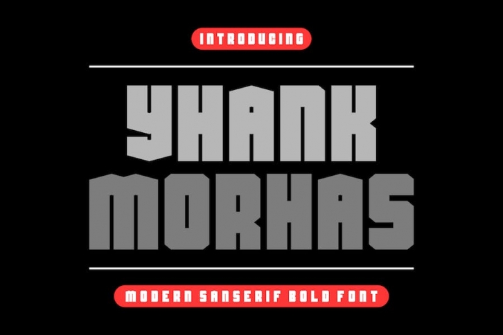YhankMorhas-Bold Font Download