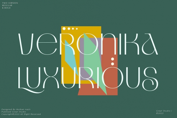 Veronika Luxurious Font Download