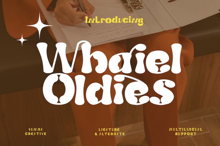 Whaiel Oldies - Vintage Retro Font Font Download