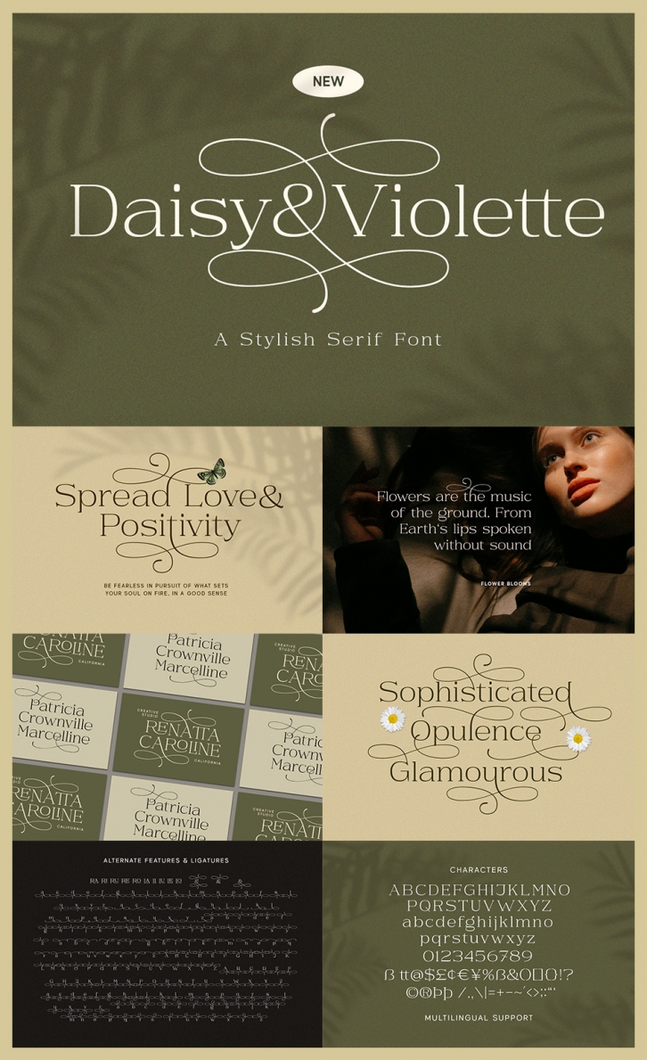 Daisy Violette Font Download
