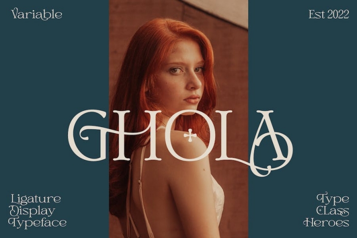 Ghola - Ligature Typeface Font Download