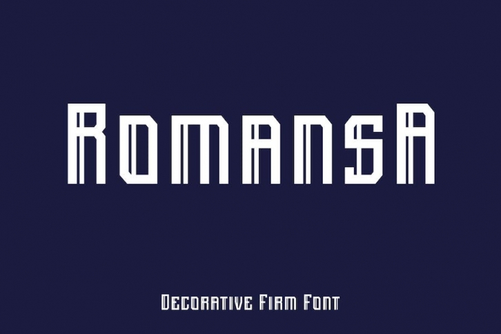 Romansa - Decorative Modern Font Font Download