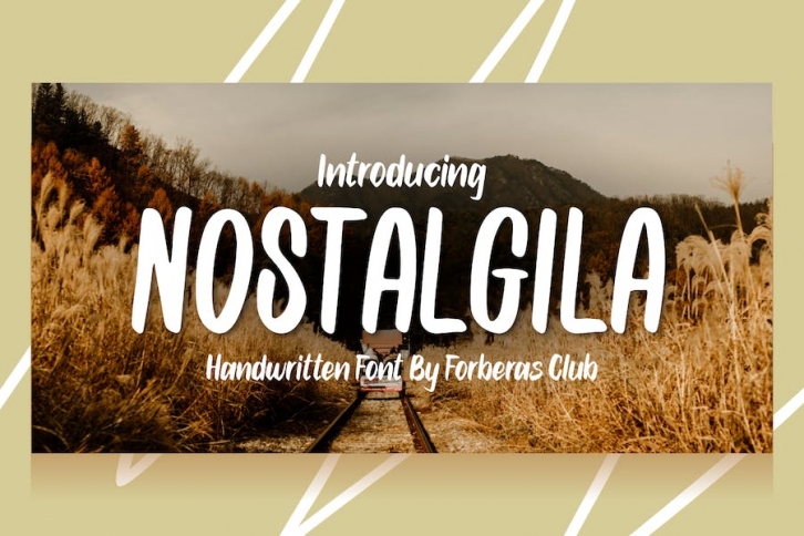 Nostalgila Font Download