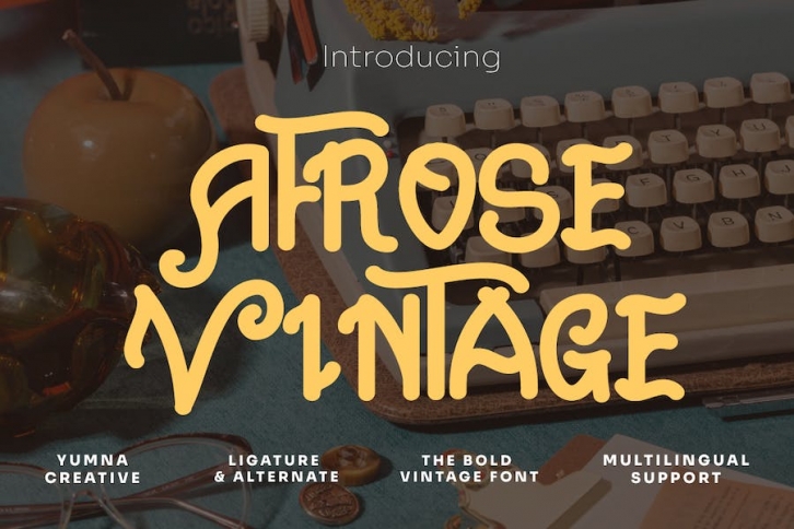 Afrose Vintage - Vintage Font Font Download