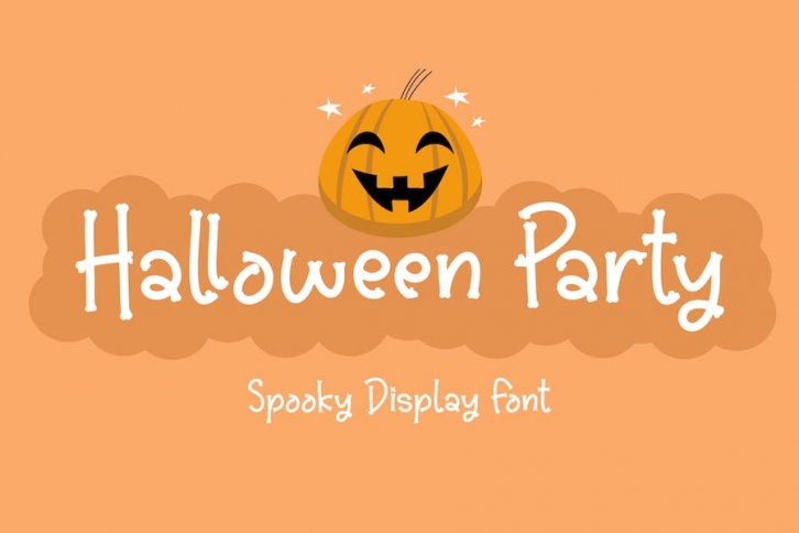 Halloween Party Spooky Display Font Font Download