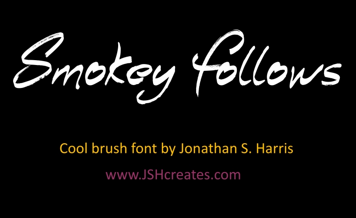 Smokey Follows Font Download