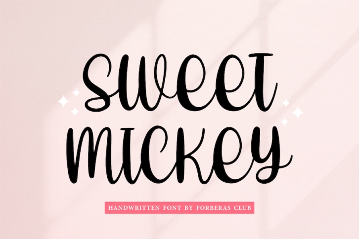 Sweet Mickey Font Download