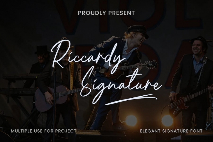 Riccardy Signature Font Font Download