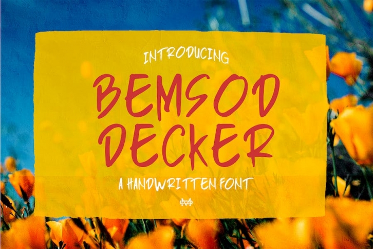 Bemsod Decker Font Download