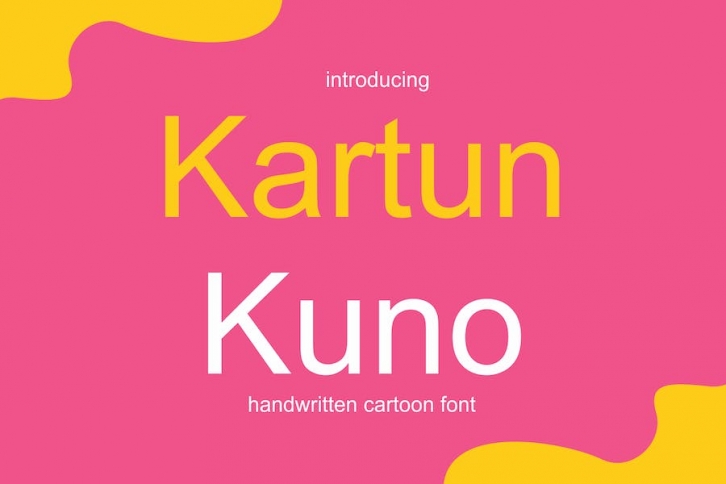 KartunKuno font Font Download