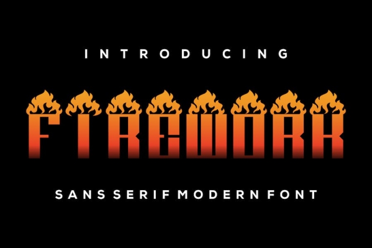 FIREWORK Font Download