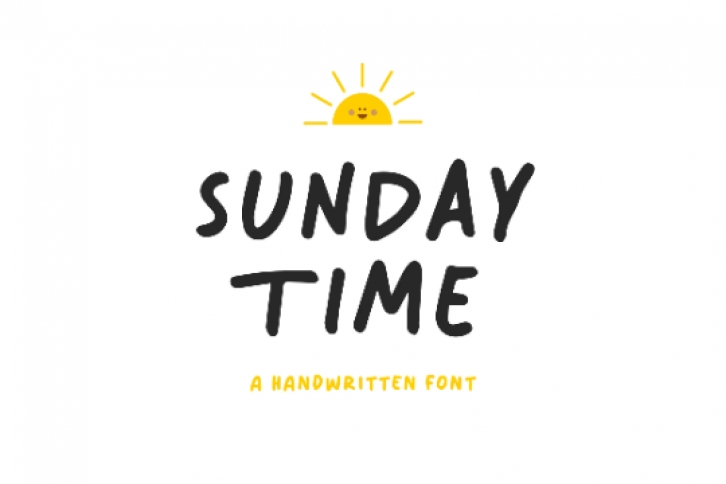 Sunday Time Font Download