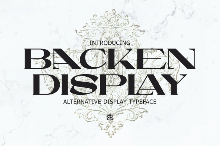 Backen - Bold Serif Font Download