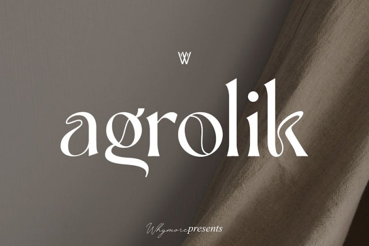 agrolik | Beautiful serif font Font Download