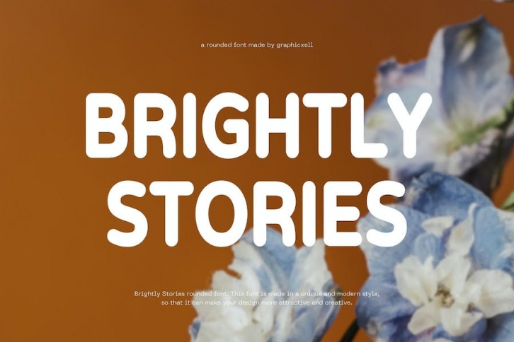 Brightly Stories Rounded Sans Font Typeface Font Download