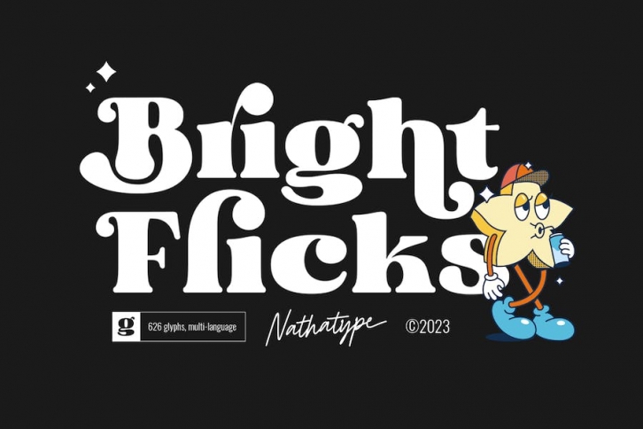 Bright Flicks Font Download