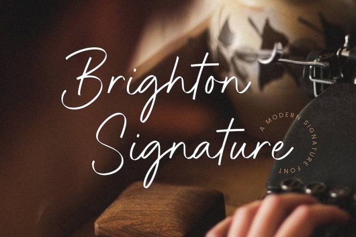Brighton Signature Font Download