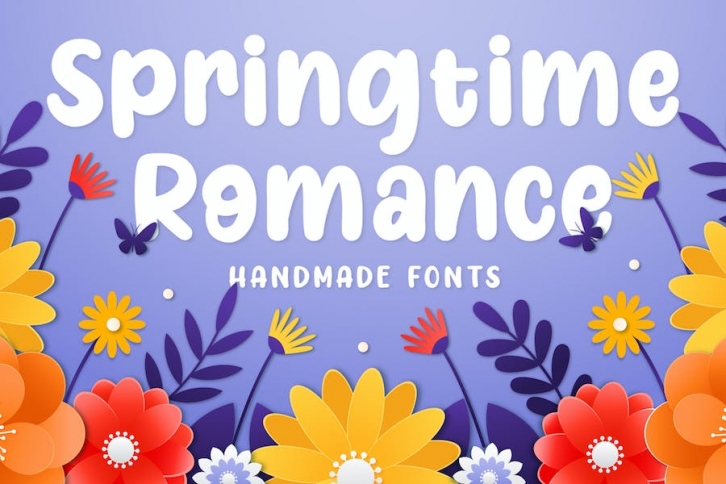 Springtime Romance Font Download