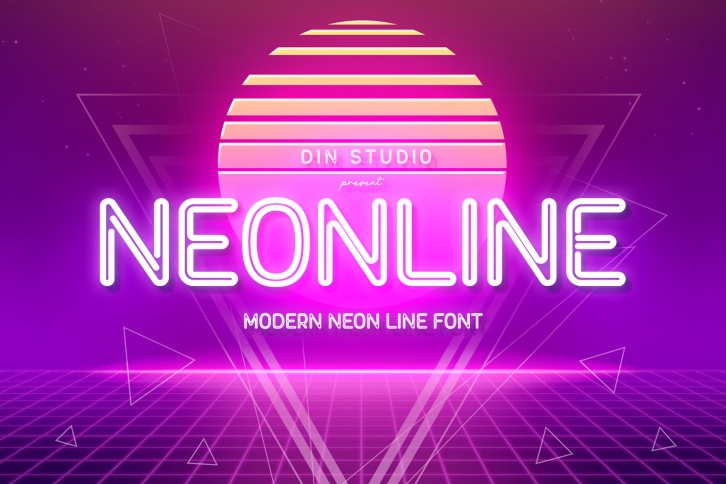 Neonline Font Download