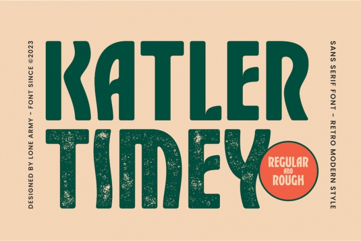 Katler Timey Font Font Download