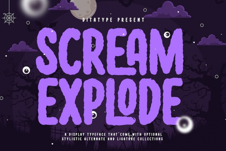 Scream Explode Font Download