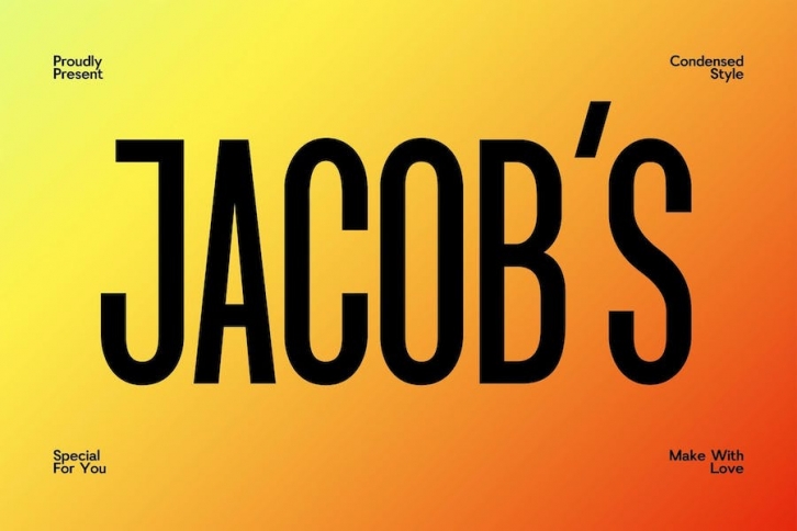 Jacob's Font Download