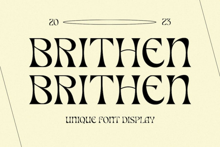 Brithen Font Download