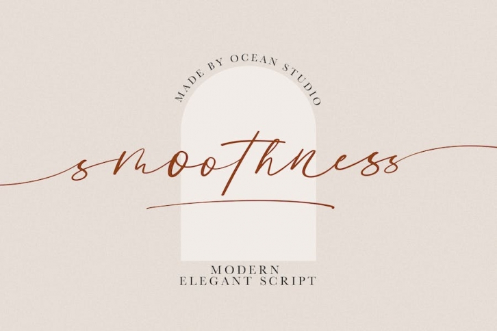 Smoothness | Script Tail Font Font Download