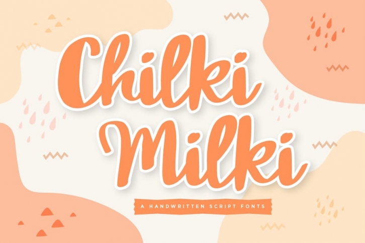 Chilki Milki - Modern Handwritten Script fonts Font Download