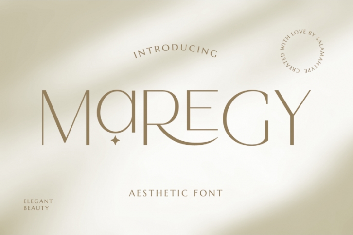 MAREGY Font Download
