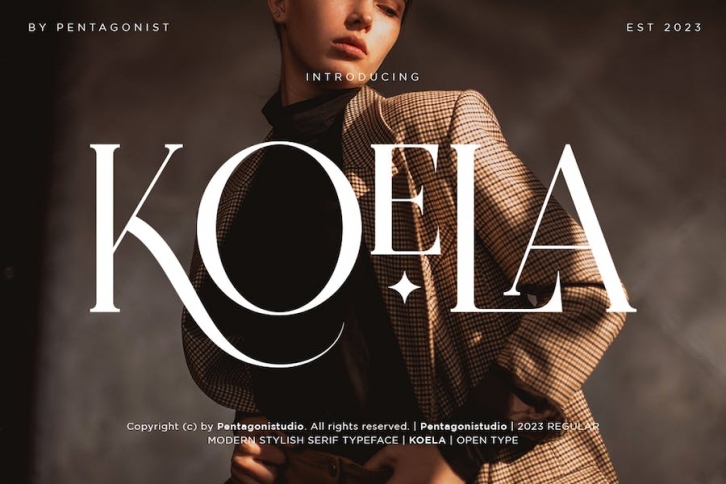 Koela | Modern Serif Font Font Download