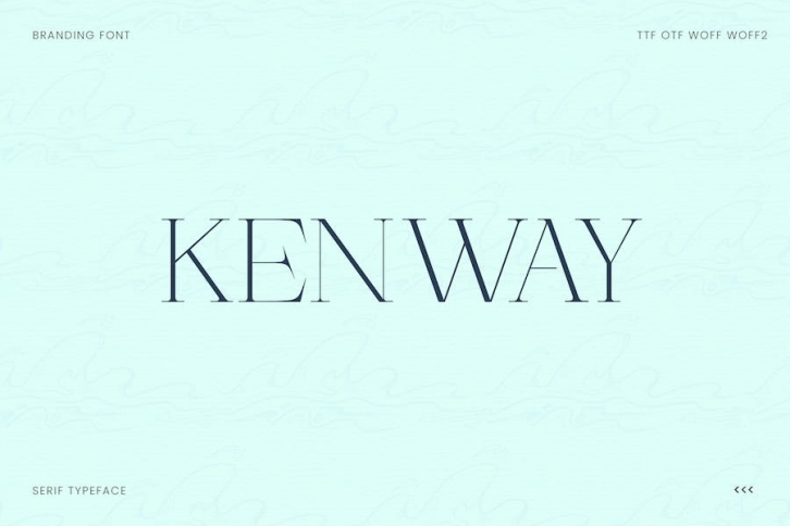 Kenway Display Font Download