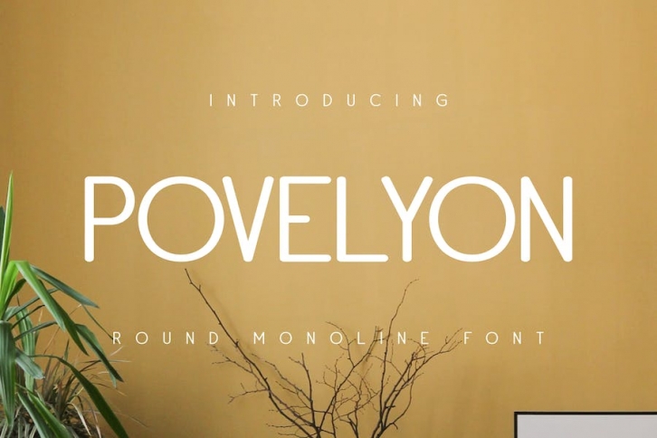 Povelyon font Font Download