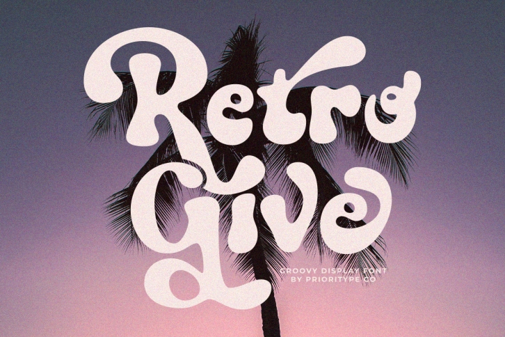 Retro Give Font Download