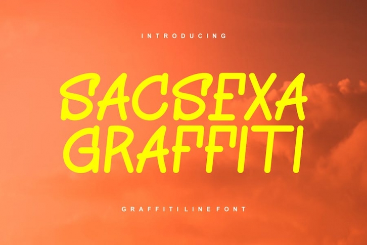 SacsexaGraffiti Font Download