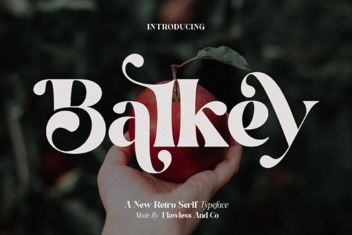 Balkey Font Download