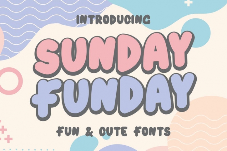 Sunday Funday Font Font Download