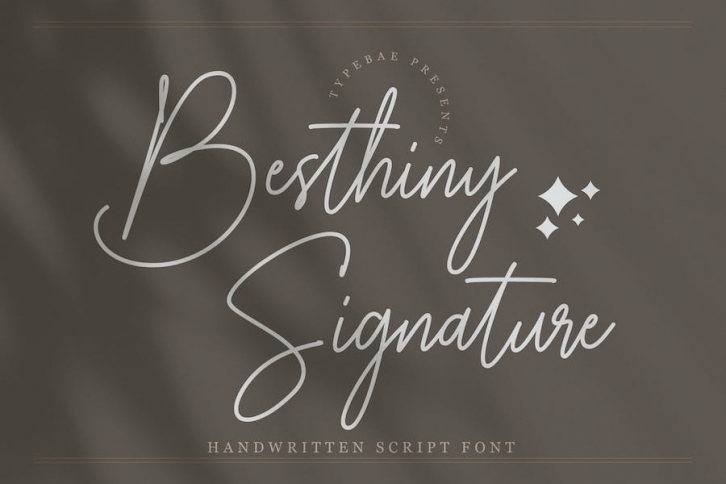 Besthiny Signature Script Font Font Download