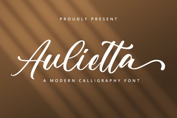 Aulietta - Elegant Script Font Font Download