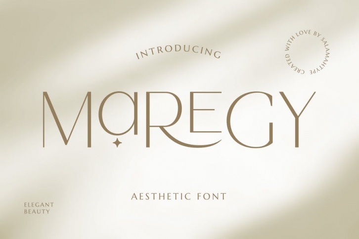 Maregy - Elegant Font Font Download