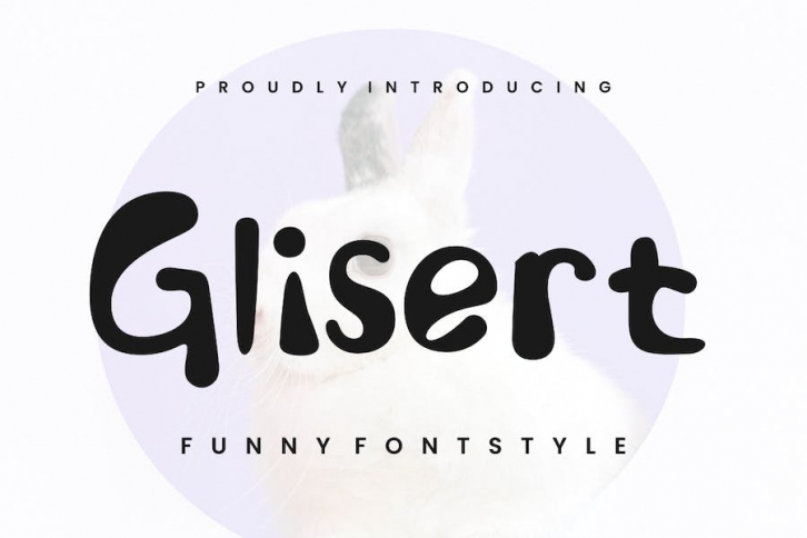 Glisert - Funny Font Font Download